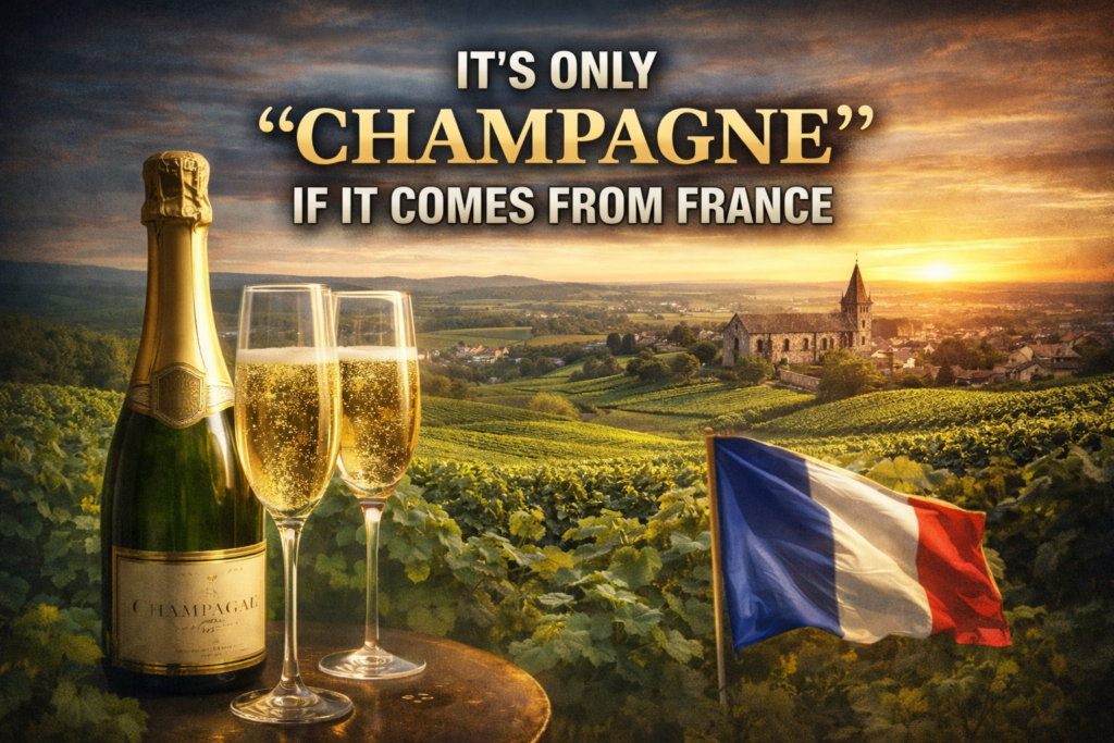 It’s Only "Champagne" if it Comes from France