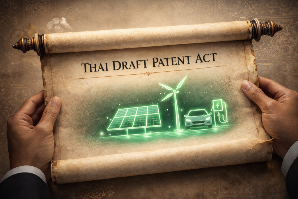 Thailand's New Patent Draft Act: Green Innovation Gets the Fast Lane
